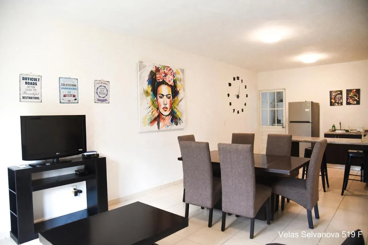דירות פלאייה דל כרמן Departamento Velas Selvanova 519