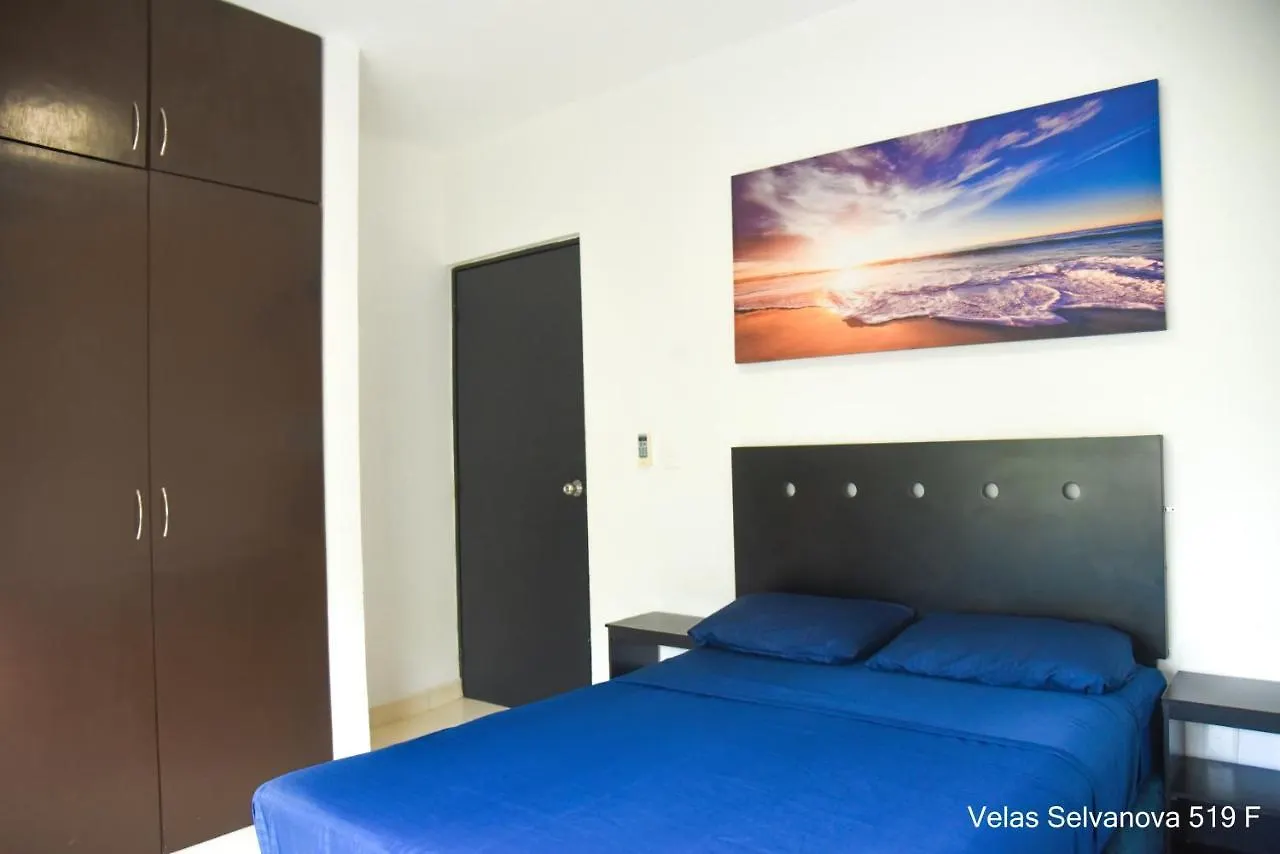 דירות פלאייה דל כרמן Departamento Velas Selvanova 519